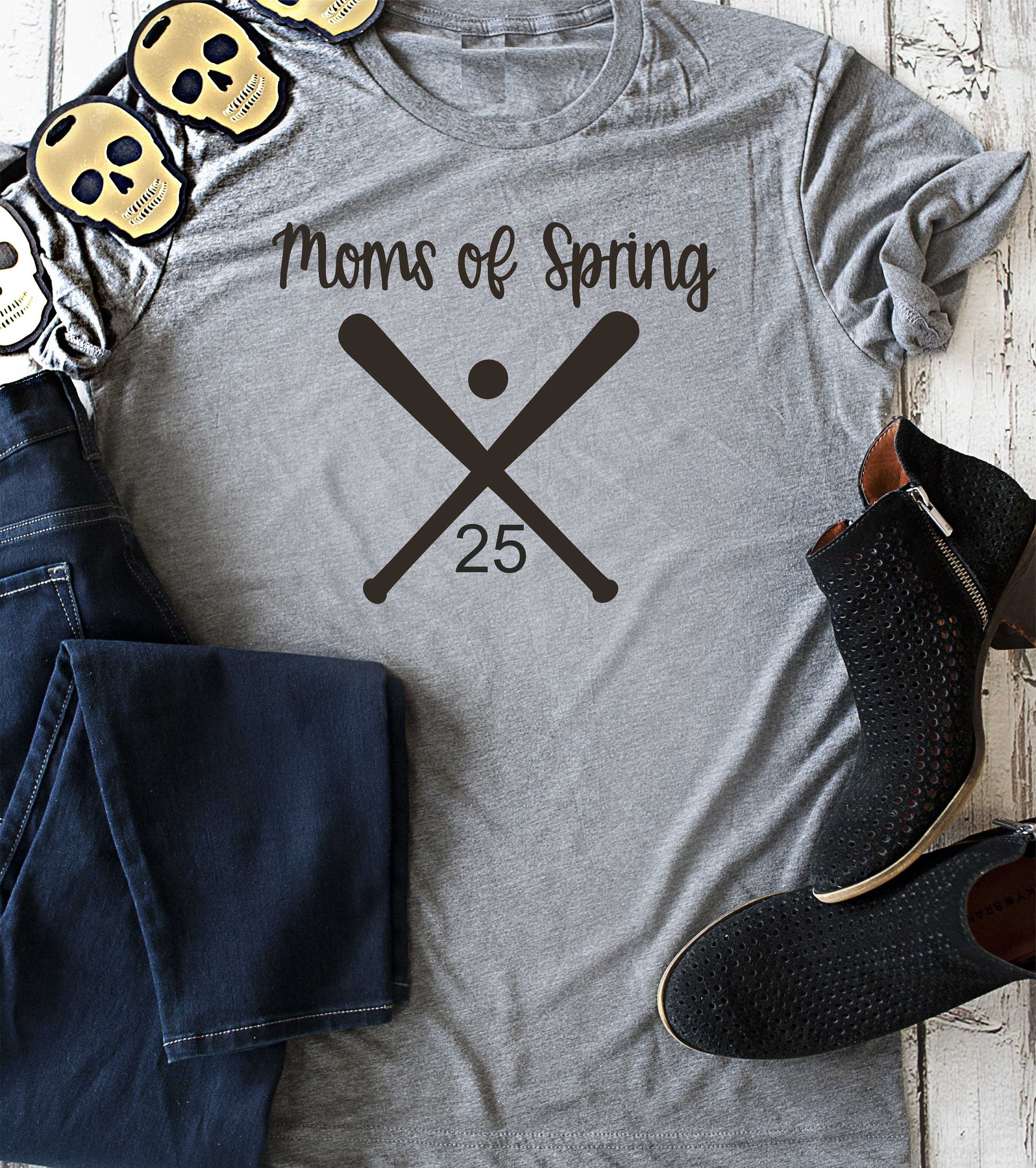 custom baseball shirts for moms