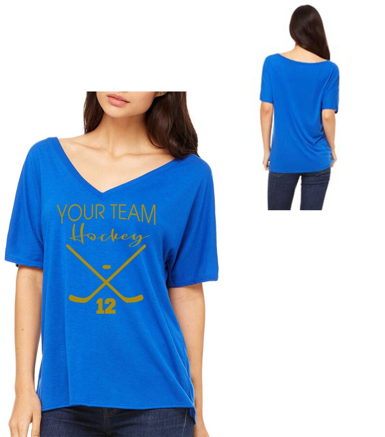 personalized hockey shirts