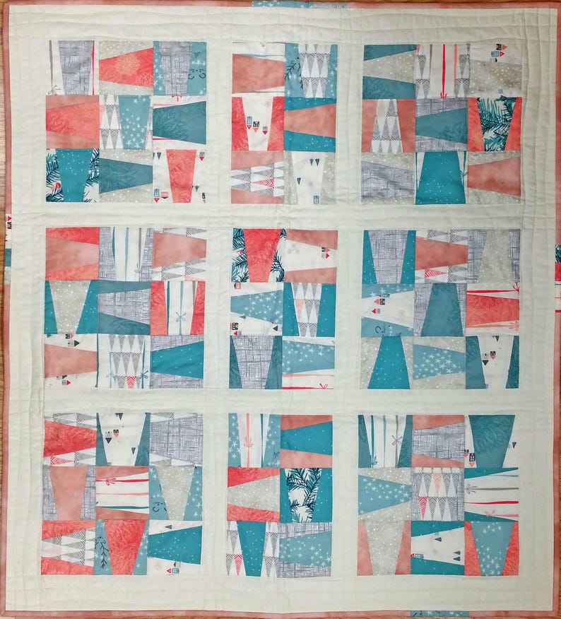 Modern Mosaics in a Variety of Sizes From Mini to Crib Size - Etsy