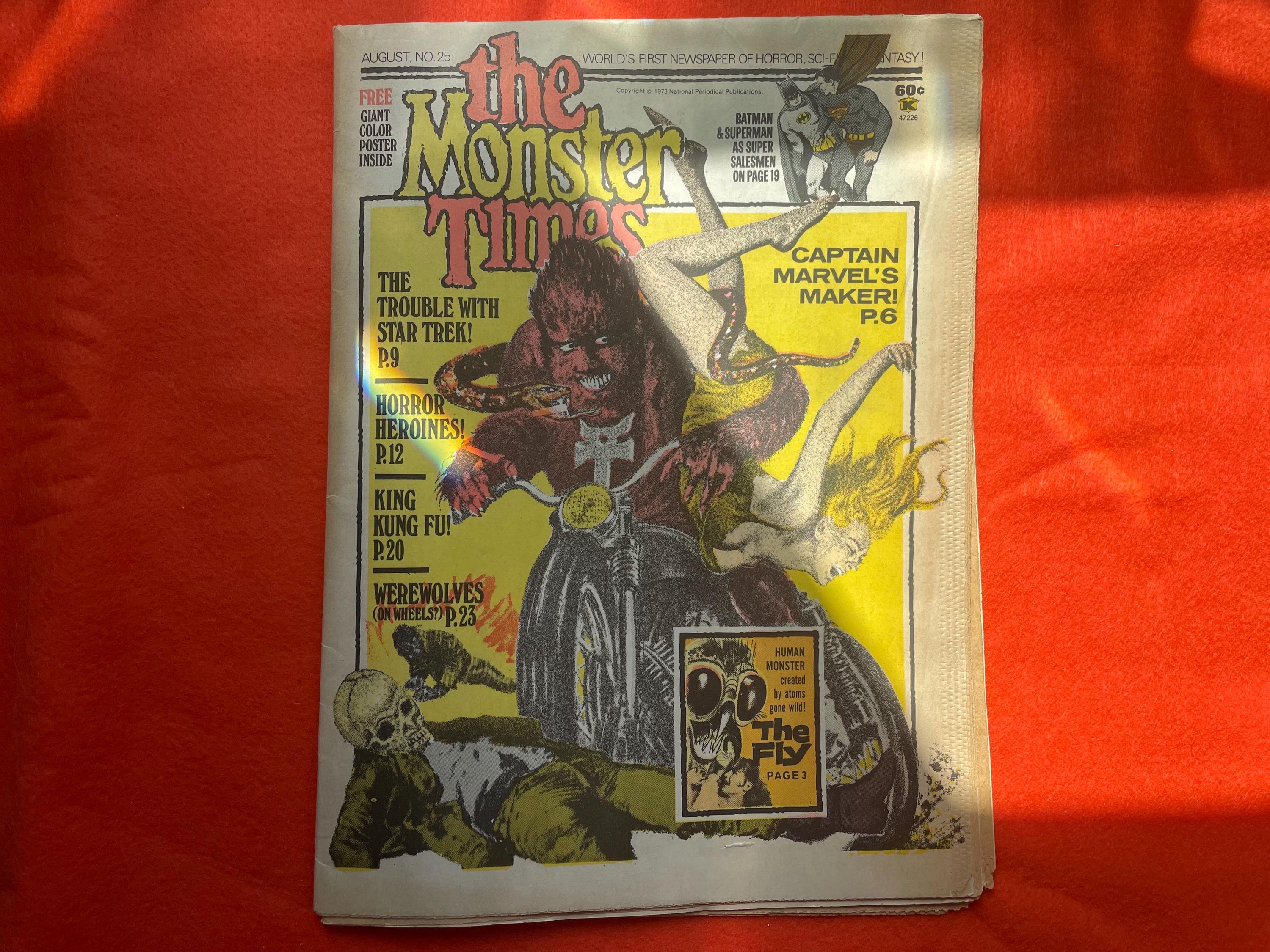 The Monster Times - Vol. 1 #25, August 1973