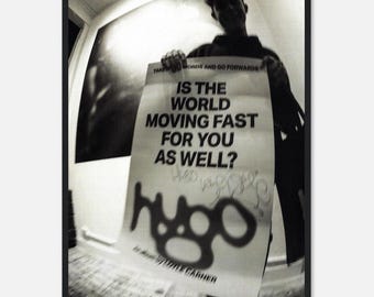 Loyle Carner Hugo Lyrics Print, Music Print, Streetwear Poster, Birthday Gift, Popular Print A1/A2/A3/A4/A5
