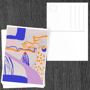 Postkarte - V steht für Visible