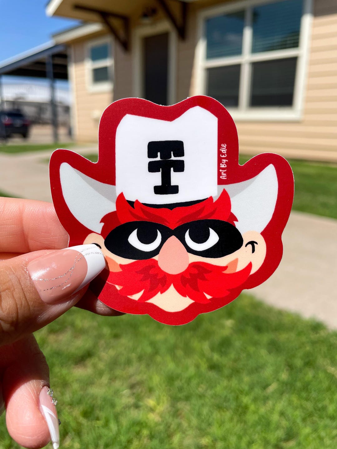 Raider Red Sticker - Etsy