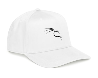 Gorra de béisbol con logo de calavera de Kali Linux / Gorra de hacker de ciberseguridad