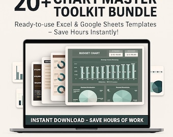 20+ Business Chart & Graph Templates Excel and Google Sheets | Data Visualization, Reports, Dashboards, Presentations