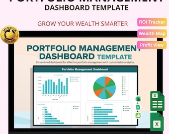 Portfolio Management Dashboard Excel & Google Sheets: Track Investments and Maximize Returns