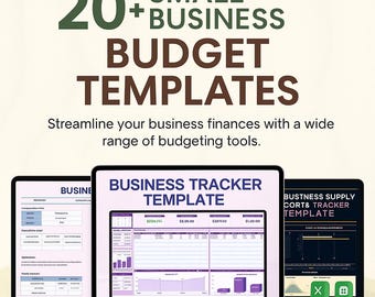 Plus de 20 modèles de modèles de budget d'entreprise Excel et Google Sheets : suivez vos finances, planifiez et développez votre activité plus intelligemment