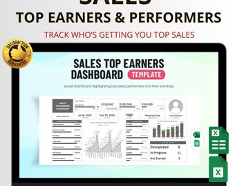 Painel de vendas com os maiores ganhadores em Excel e Planilhas Google: acompanhe as comissões e analise o desempenho