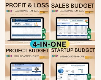 Ultimate Business Budget Template Excel: Finance Planner & Tracker