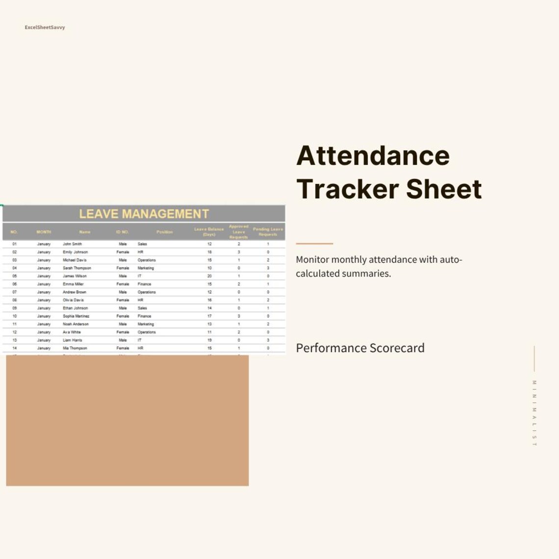 HR Employee Dashboard: KPI Tracker Excel & Google Sheets Template - Etsy
