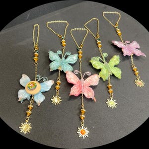 Butterfly Car Charm