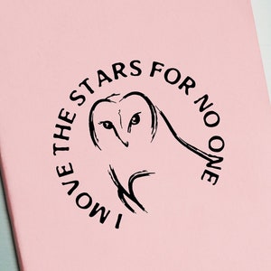 I Move the Stars for No One | Labyrinth inspired Vinyl Sticker Decal