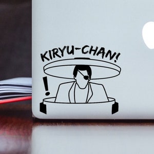 Majima Everywhere Trash Can | Yakuza Inspired Vinyl Decal Sticker