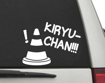 Majima Everywhere Traffic Cone | Yakuza Inspired Vinyl Decal Sticker
