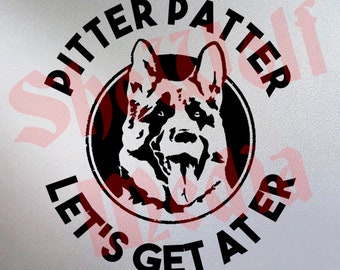 Letterkenny inspired Pitter Patter Vinyl Sticker Decal