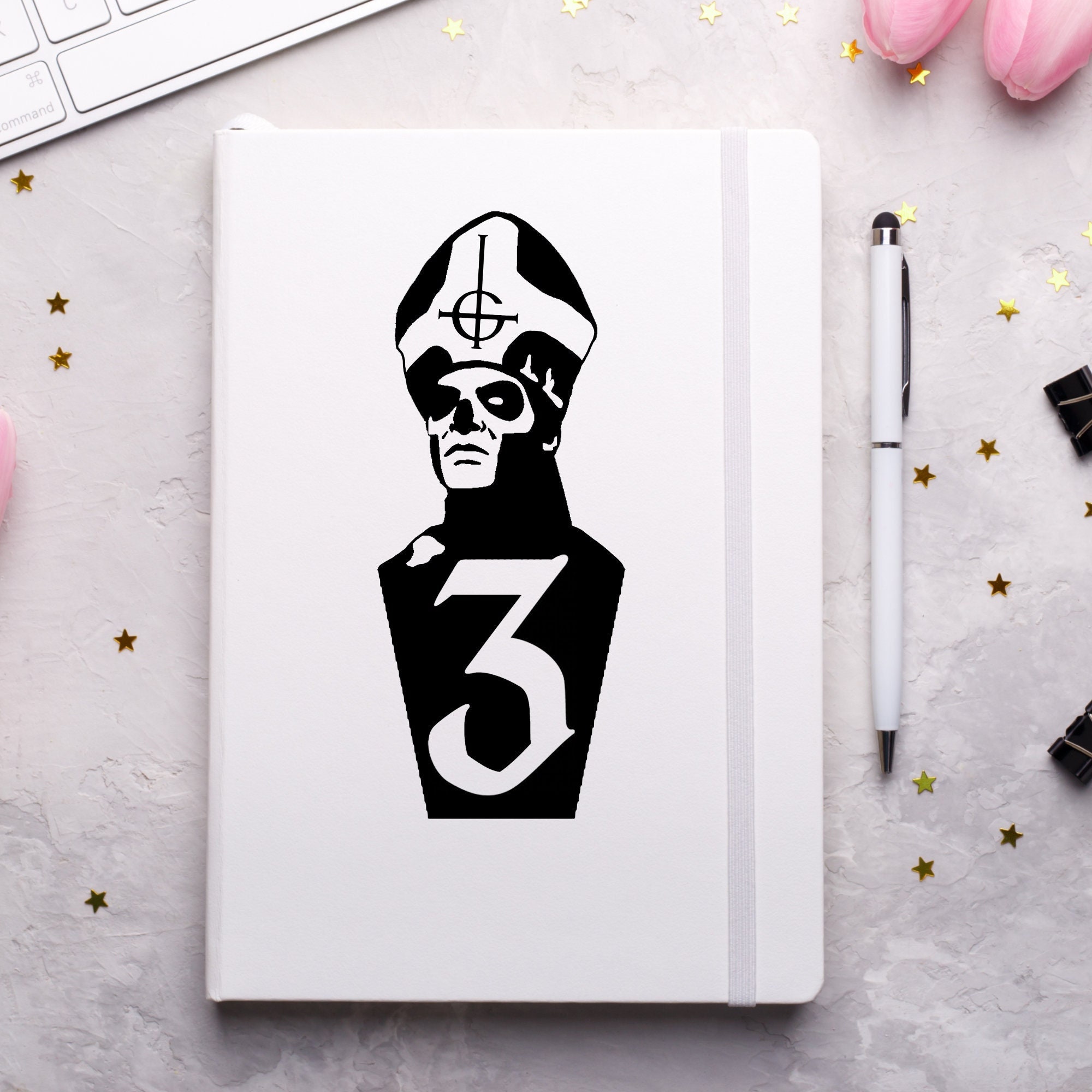 Ghost Papa Emeritus III Terzo | Ghost inspired Vinyl Sticker Decal