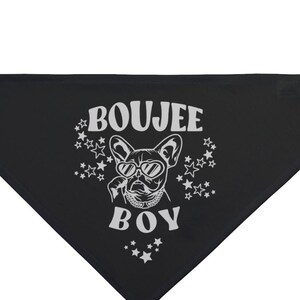 Chic Pet Bandana for Fashionable Dogs, Stylish Pet Accessory, Dog Fashion, Boujee Boy, Pet Gift, Cute Dog Bandana