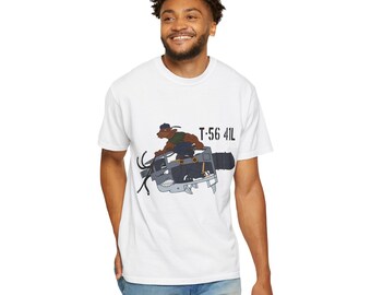Motor T-56 y Bulldog - Camiseta gráfica El Toro de 41L Shop_MCAS