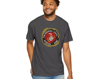 NEW Design-Funny Marine Corps Graphic Tee T-shirt | USMC Veteran Military Humor