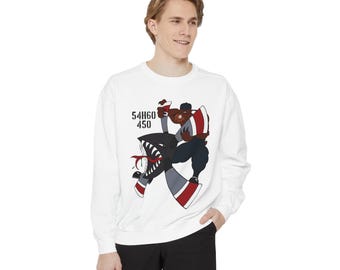 Hamilton Standard 54H60 Propeller Work Center 450 Garment-Dyed Sweatshirt