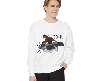 T-56 Engine & Bulldog - 41L Shop_MCAS El Toro Garment-Dyed Sweatshirt