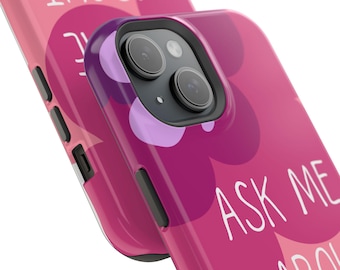 Ask Me About Jesus Phone Case | Magnetic Impact-Resistant Case