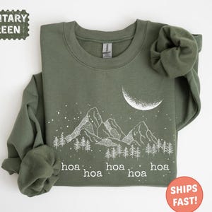 HOA HOA HOA Sweatshirt, Cozy Season Crewneck, Book Lover Sweater, TwL Inspired Long Sleeve Shirt