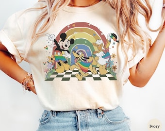 Disney Pride Shirt, Mickey Friends Rainbow Comfort Colors Shirt, LGBT T-Shirt, French Gay Lesbian Joke, Pride Month Tee, Gift for Gay Friend