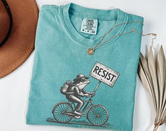 No Kings Frog Protest Shirt, Comfort Colors Portland Frog Anti ICE Tee, March 28 Rally Anniversary Resist T-Shirt, Anti Trump Long Sleeve