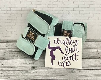 Chalky hair don’t care gymnastics vinyl decal
