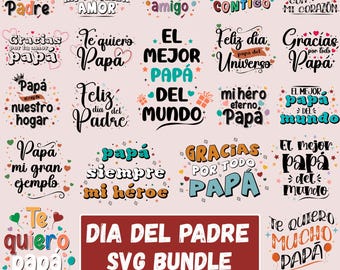 Paquete SVG del Día del Padre: Diseños para el Día del Padre (Descarga digital)