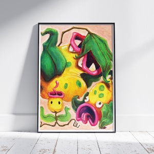 Big 'ol Shop of Terrors - 11"x14" print on 100lb gloss cover PKM