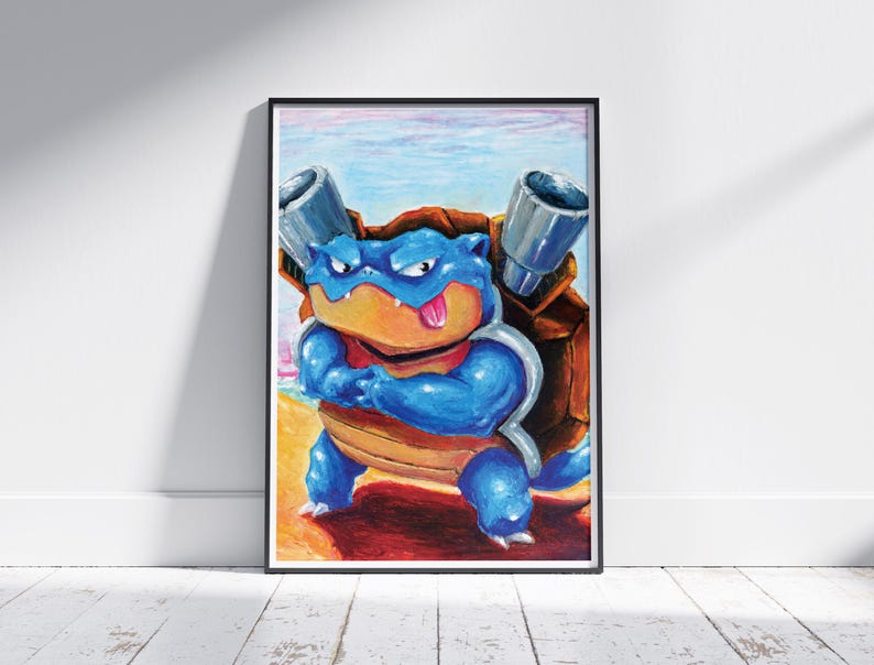 Hydro Cannon! - 11"x14" print on 80lb gloss cover PKM Art image 1