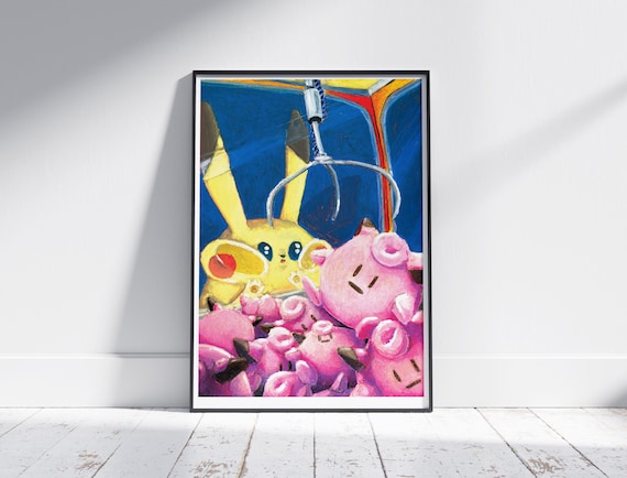 The Claw! Pastel Illustration - 11"x14" print on 100lb gloss cover PKM Art