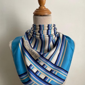 Yves Saint Laurent Silk Scarves Vintage - Etsy