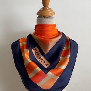 Vintage Ysl Scarf - Etsy
