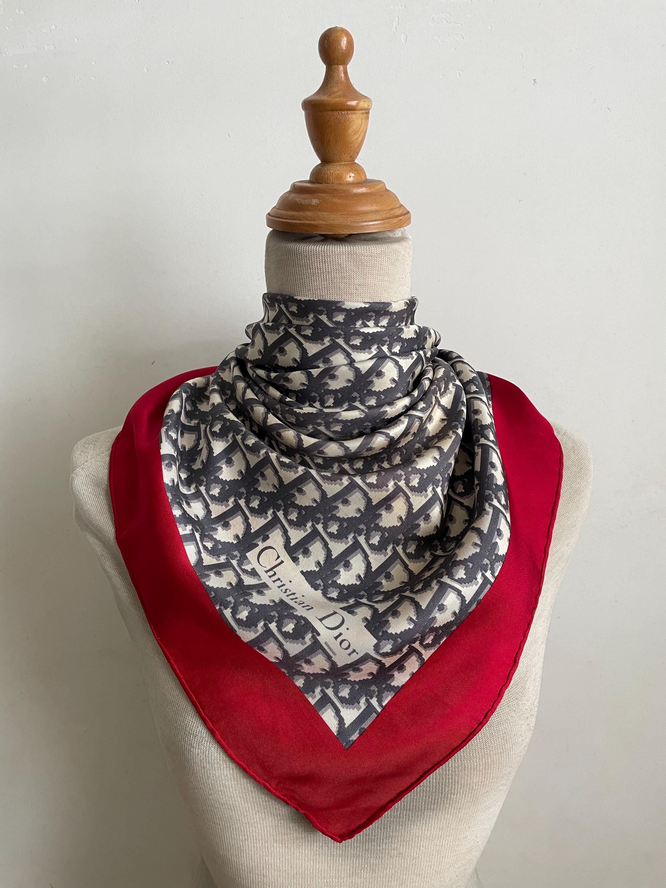 Dior Scarf Vintage - Etsy