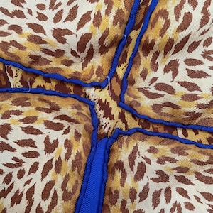 Handrolled hem Scarf