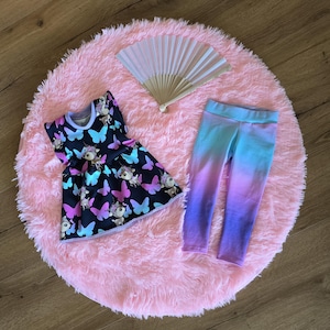 Dress size 62/68 and leggings size 68