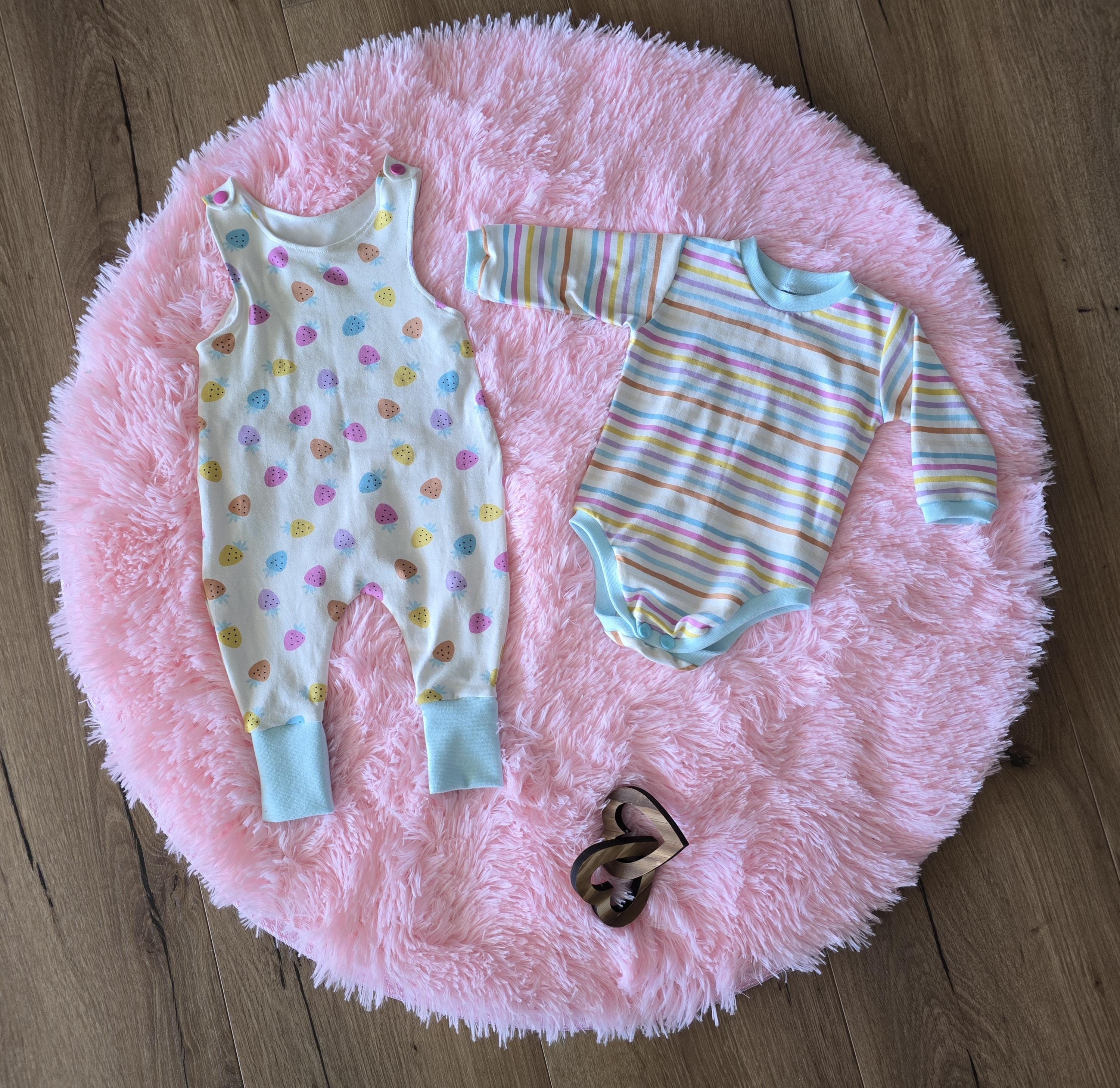 Rompers and bodysuit size 56