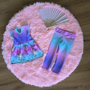 Dress size 62/68 and leggings size 68