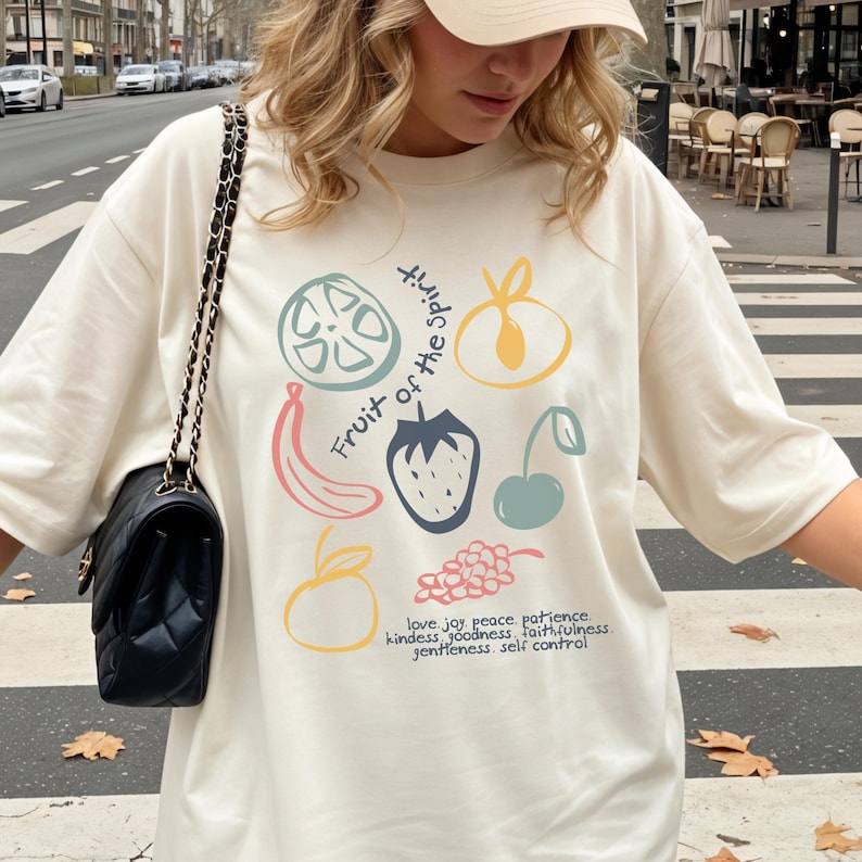 Christian Women's Shirt, Comfort Colors Tshirts, Fruit of the Spirit ...