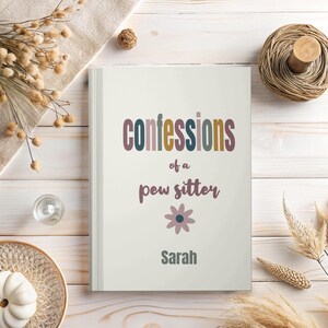 Funny Personalized Prayer Journal, Custom Prayer Notebook, Christian Gift Journal, Prayer Diary, Gift for Women, Teen Gift, Faith Journal