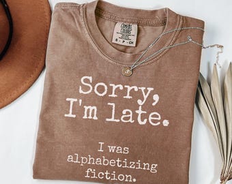 Funny Librarian Shirt, Comfort Colors Shirt, School Library Lover T-Shirt, Librarian Appreciation Gift, Reading Teacher Life Tshirt Gifts