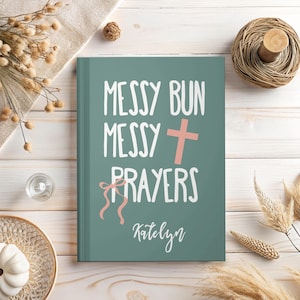 Funny Personalized Prayer Journal, Custom Prayer Notebook, Christian Gift Journal, Prayer Diary, Gift for Women, Teen Gifts, Faith Journal