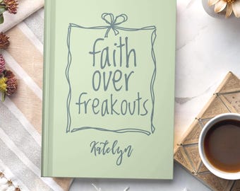 Personalisiertes Gebetstagebuch, personalisiertes Dankbarkeitsbuch, christliches Geschenk, Andachtstagebuch, christliches Geschenk, Glaube Teen Geschenke