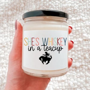 Cowgirl Scented Soy Candle, Gift For Her Best Friend, Country Western Lover, Funny Cowgirl Gift for Her, Rodeo Birthday Gift for Sister Mom