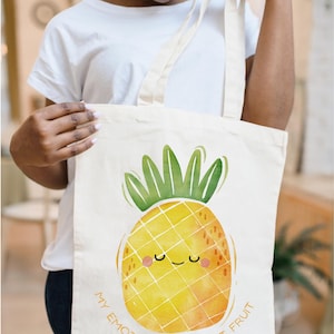 Mi fruta de apoyo emocional SVG, archivo PNG divertido de corte de concienciación sobre la FIV, descarga digital de Cricut para camisetas, tazas y bolsos, diseño de cita de frutas