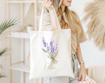 personalized lavender tote bag custom bridesmaid gift tote bag wedding welcome bag bridesmaid gift bag bachelorette tote bridal party bag