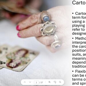 A Beginners Guide To Cartomancy - 24 Kartenlegungen